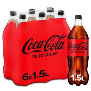 COCA COLA ZERO 6X1.5L