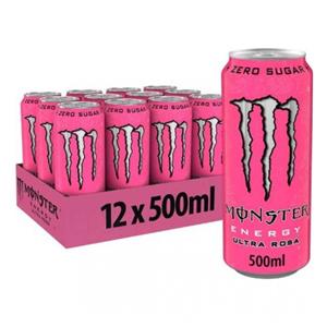 MONSTER ULTRA ROSA 12X550ML