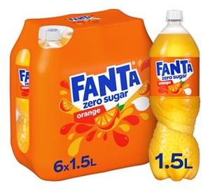 Pack Fanta Orange Zero 6X 1.5L